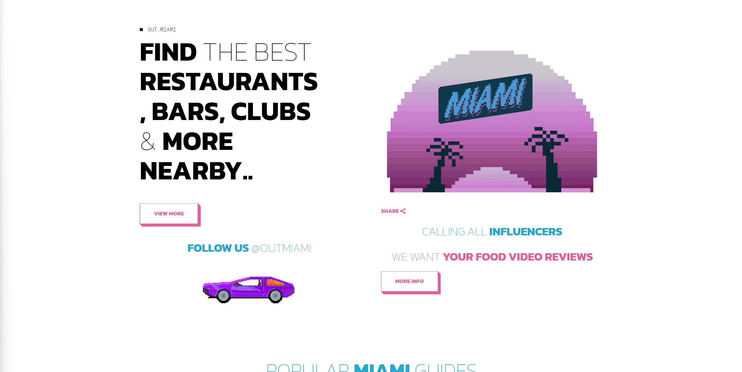 Outmiami website 2